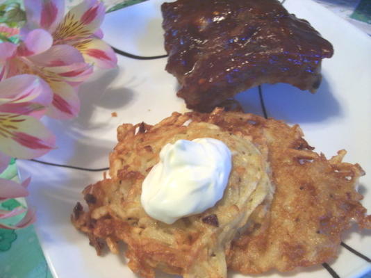 Latkes (galettes de pommes de terre)