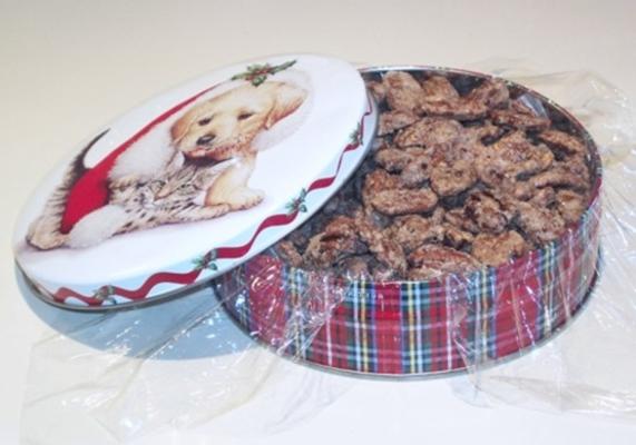 pacanes épicées à la cannelle et au sucre