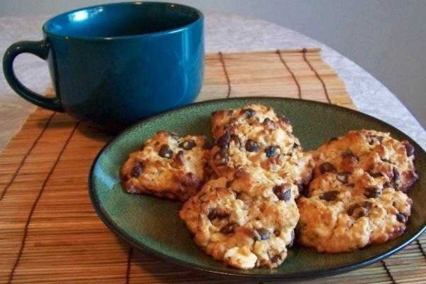 biscuits végétaliens aux pépites de chocolat et aux noix