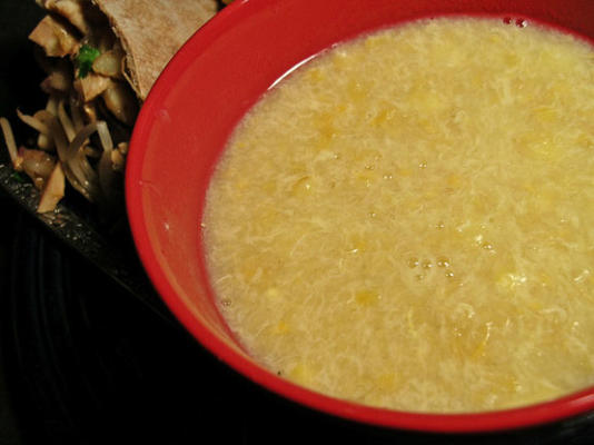 soupe de maïs chinoise facile