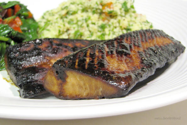 mahi glacé au gingembre