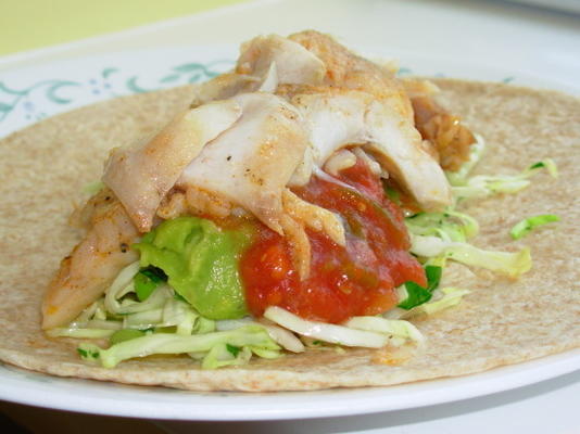 tacos de poisson léger et délicieux