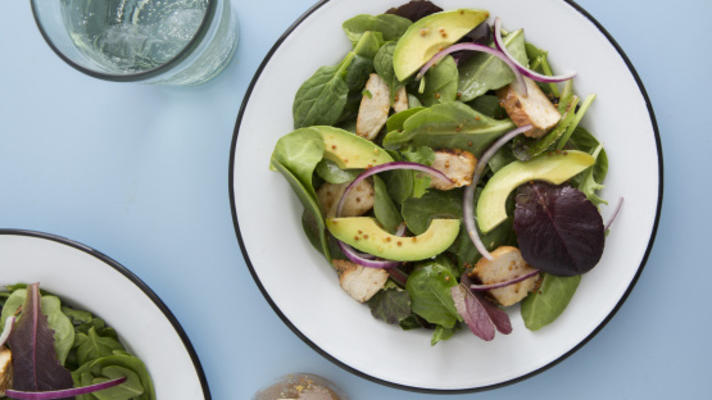 salade de poulet (volée dans un café de rylstone)