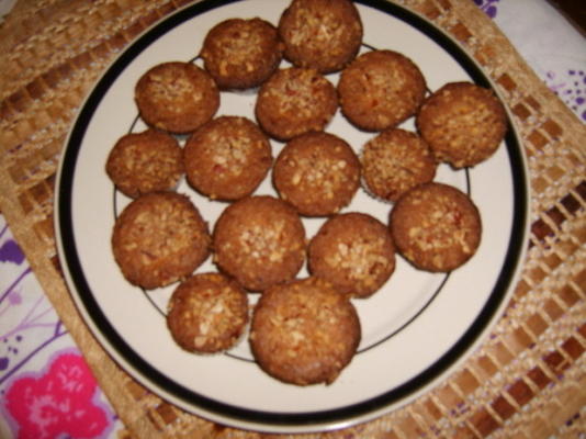 mini muffins aux pacanes