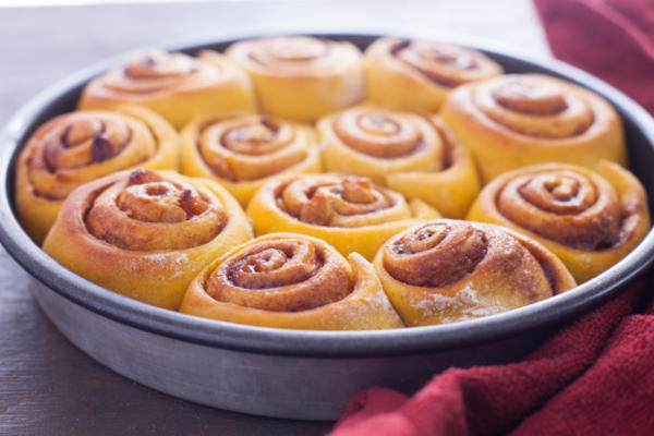 roulés à la cannelle et à la citrouille