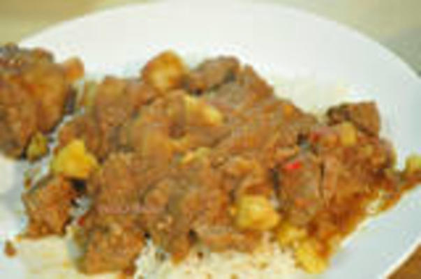 Curry d'agneau
