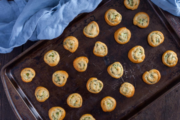 jalapeandntilde; roulettes au croissant de poulet