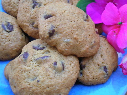 biscuits aux pépites de chocolat faibles en sucre