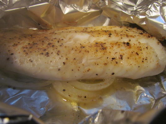 poisson cuit au four simple ww