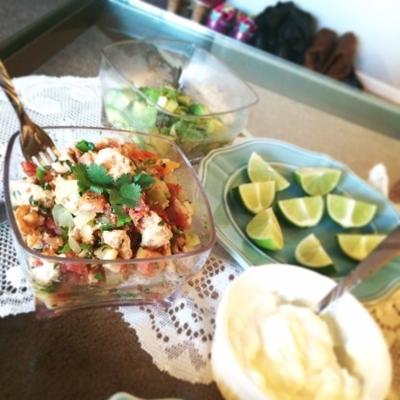 étonnant tacos au saumon
