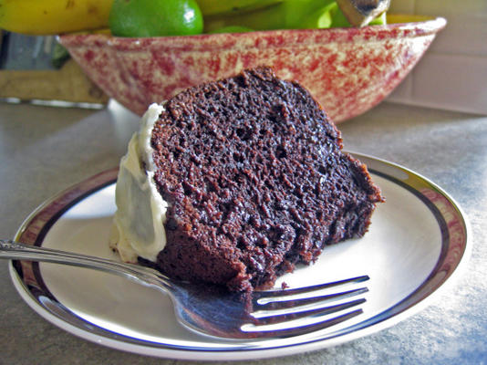 gâteau d'amoureux de chocolat