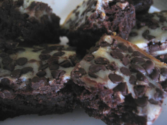 brownies au fromage au fromage marbré