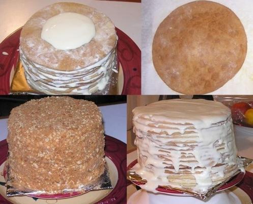 15 couches de gâteau au miel russe