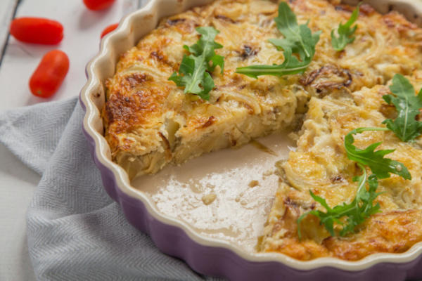 artichaut de ron et frittata aux deux fromages