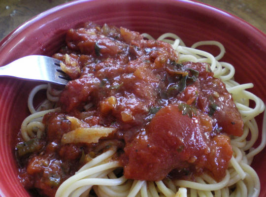 une autre sauce marinara savoureuse