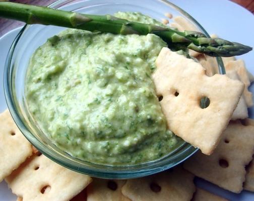 pesto d'asperges crues