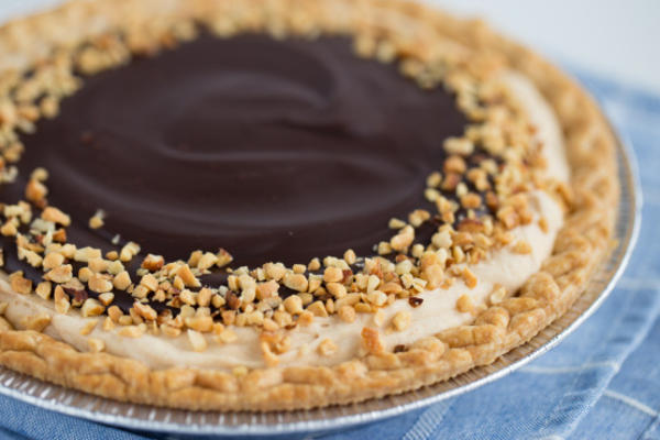 Tarte au chocolat au beurre d'arachide