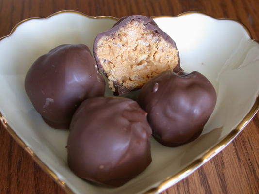 boulettes au beurre d'arachide