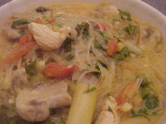 soupe thai tom kha