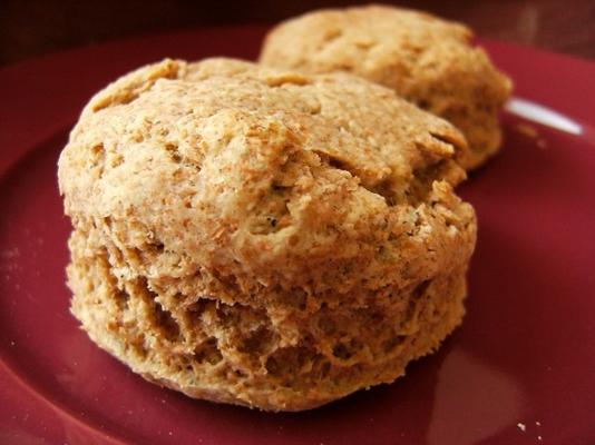 biscuits au levain de blé entier