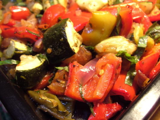 ratatouille de légumes au four