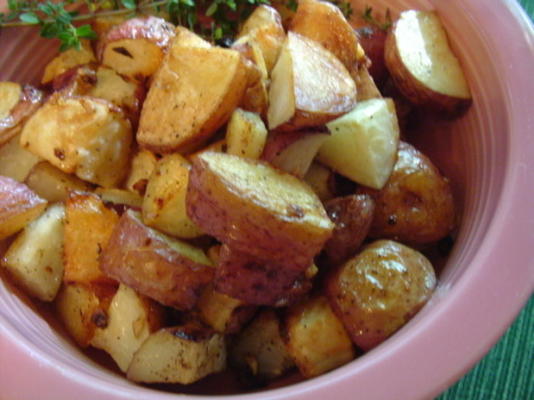 pommes de terre rouges grillées simples