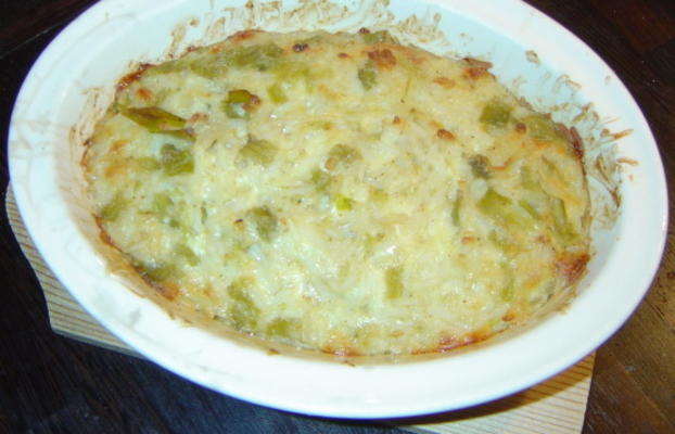 riz cuit au four avec piments verts