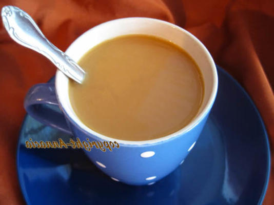 crème à café aromatisée liquide