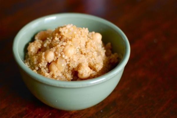 pilaf de pois chiches-quinoa (végétalien)