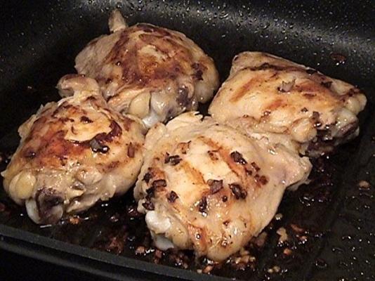 cuisses de poulet grillées façon shaker