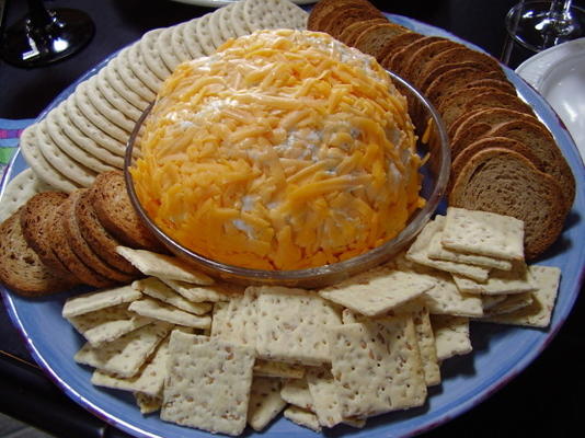 Amy's beer and ranch cheese ball