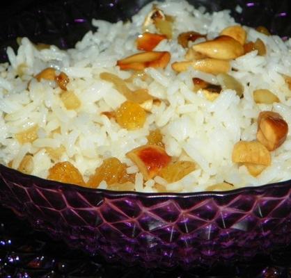 pilaf de riz basmati à la noix de coco