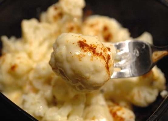 chou-fleur avec sauce au fromage rapide