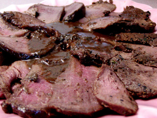 filet de cerf à la sauce cabernet