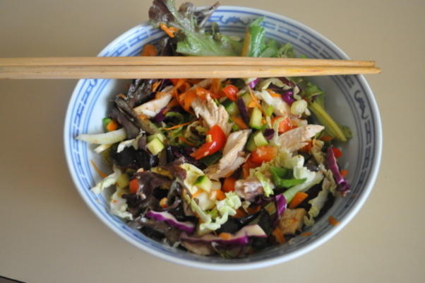 salade de poulet asiatique (pas de nouilles)