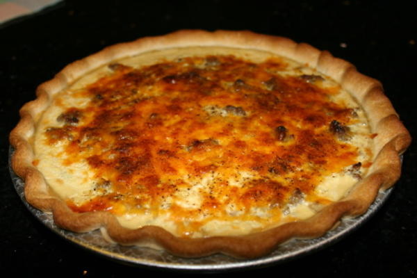 tourte à la viande au fromage cheddar