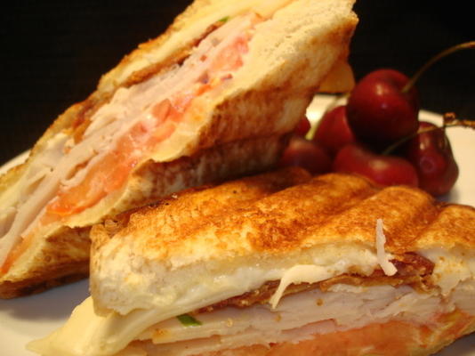 panini club de dinde (sandwich)
