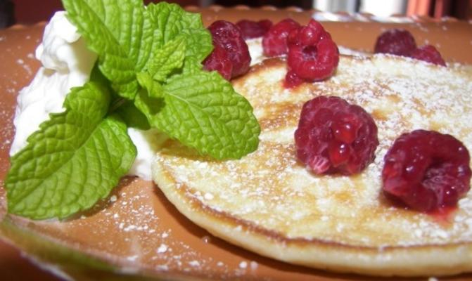 pancakes au fromage blanc pour 1