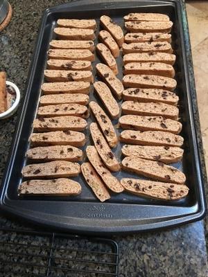 biscotti aux bananes et aux pacanes