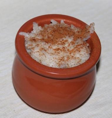 riz sucré à la cannelle (roz mafooar)