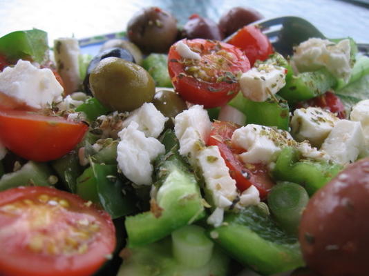 salade grecque du village pour un