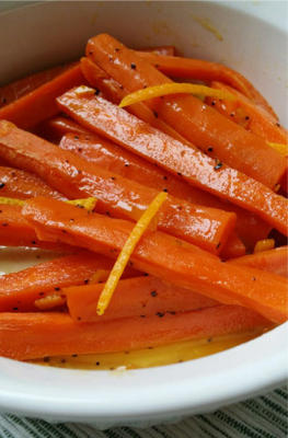 carottes glacées au micro-ondes