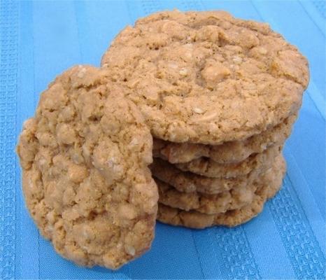 biscuits au lait au caramel (ou au caramel au beurre) à l'avoine