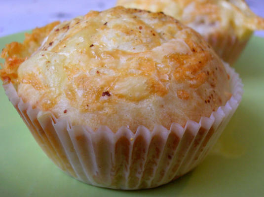 muffins au fromage double vidalia oignon et échalote