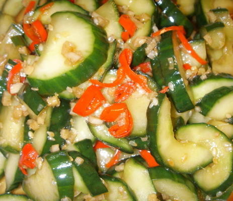 salade de concombre chinois croquant
