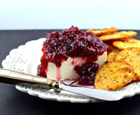 tartinade de canneberges épicée