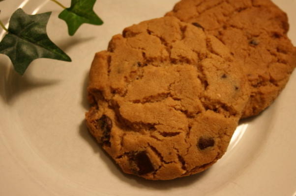 Biscuits aux pépites de chocolat au beurre d'arachide