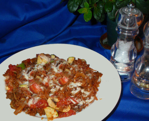 dîner de hamburger et riz facile et rapide