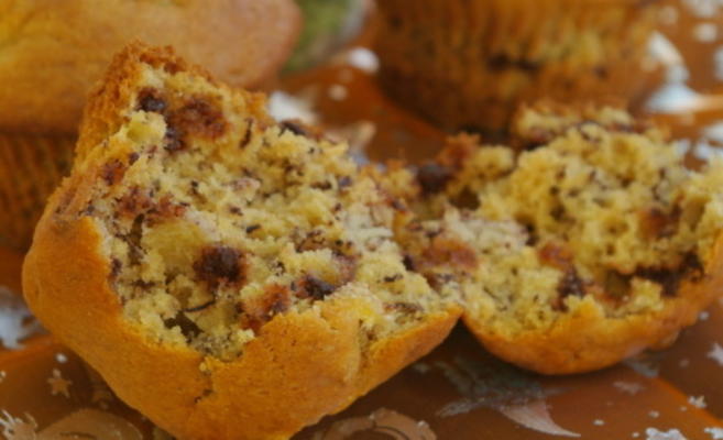 muffins pépites de bananes