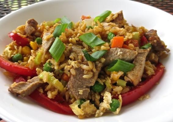 riz frit de base - avec variations